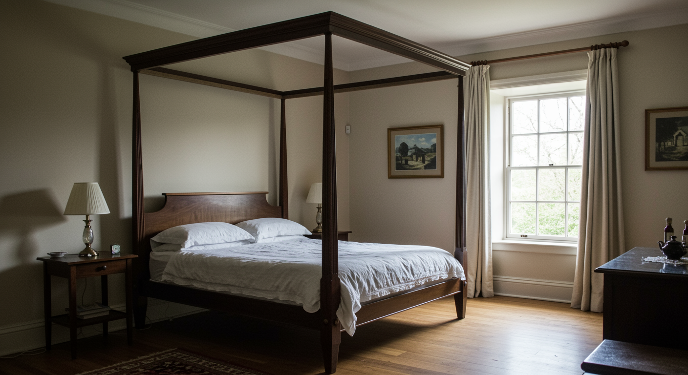 four poster bed frame