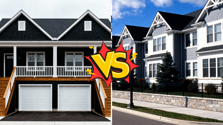 ft image duplex vs townhouse