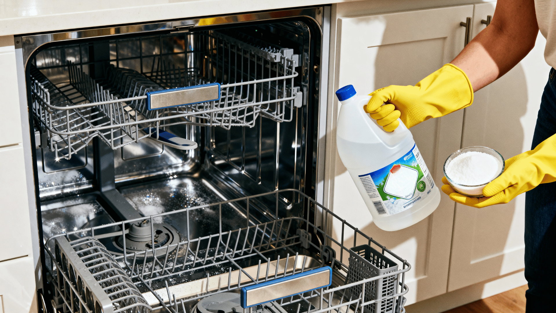 how to clean your dishwasher