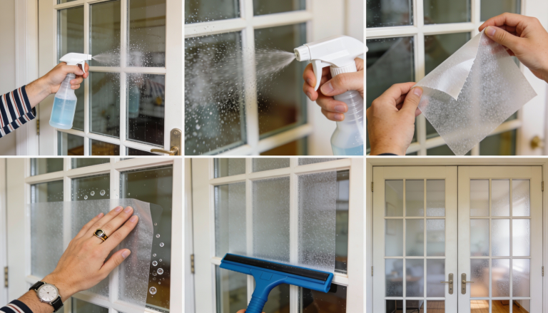 how to frost glass