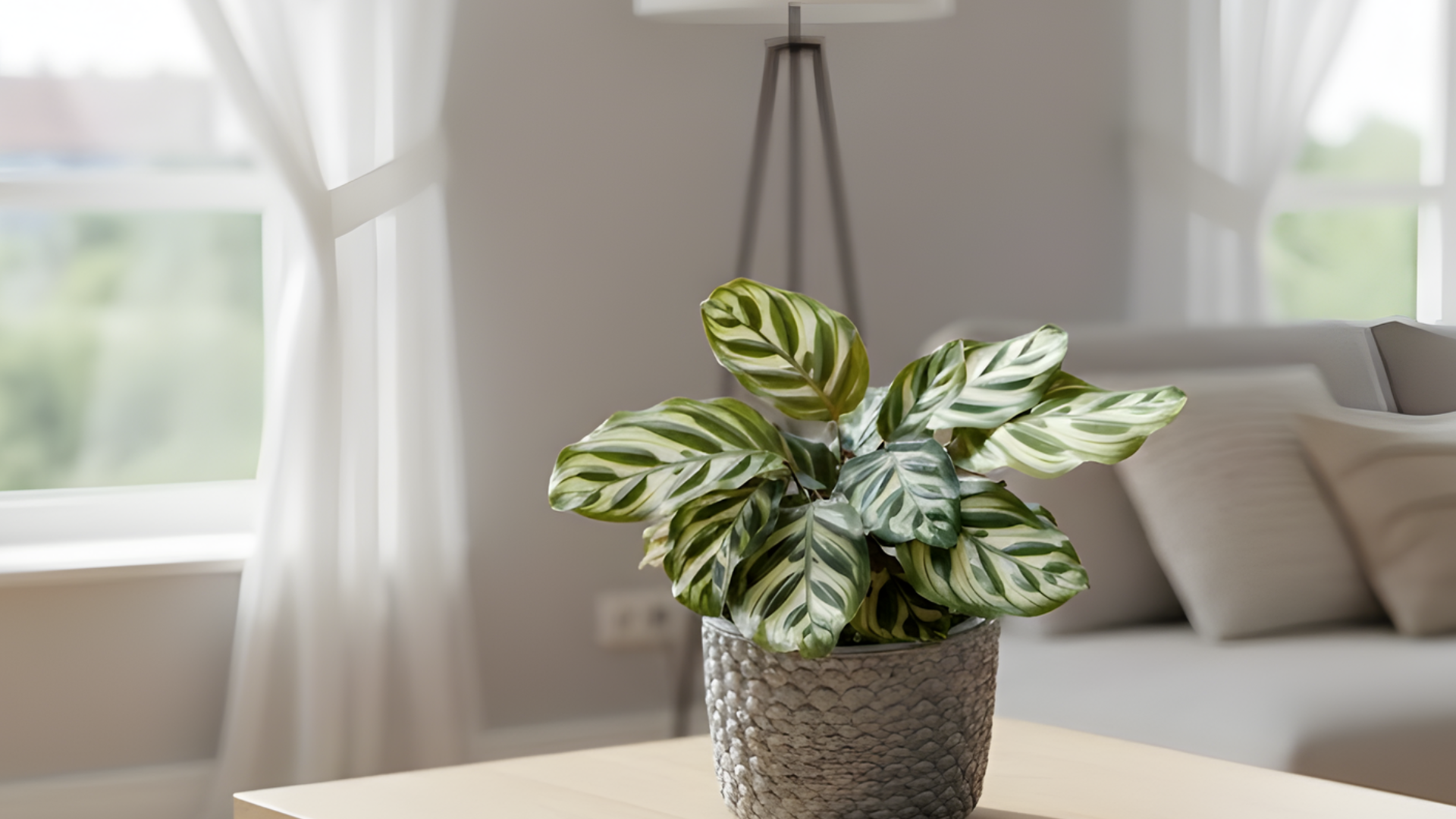 indoor calathea plant