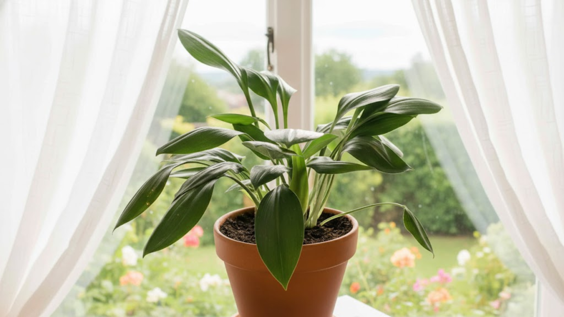indoor cast iron plant