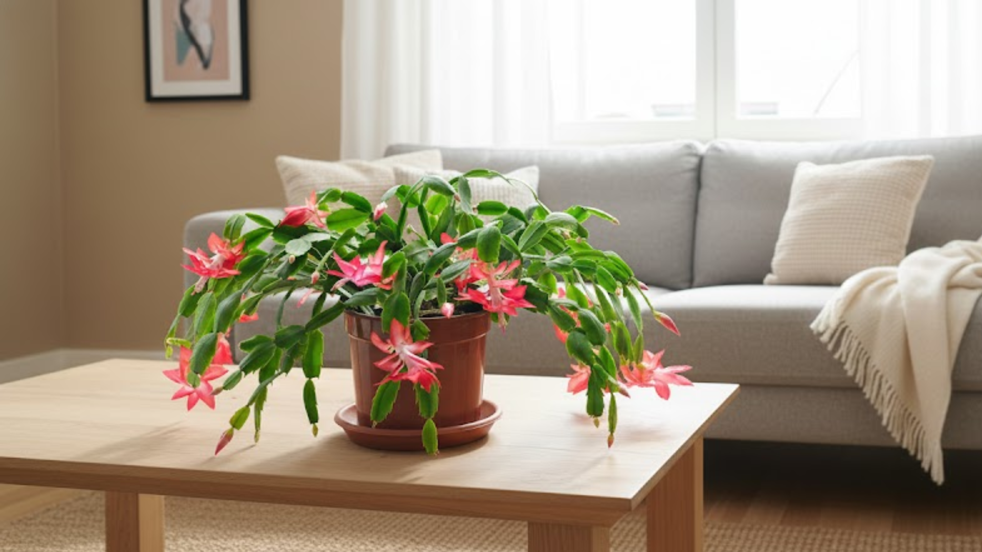 indoor christmas cactus plant