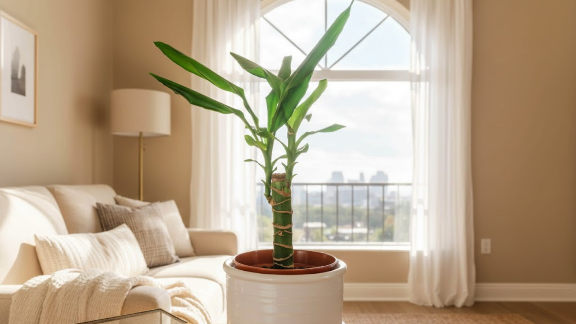 indoor corn plant