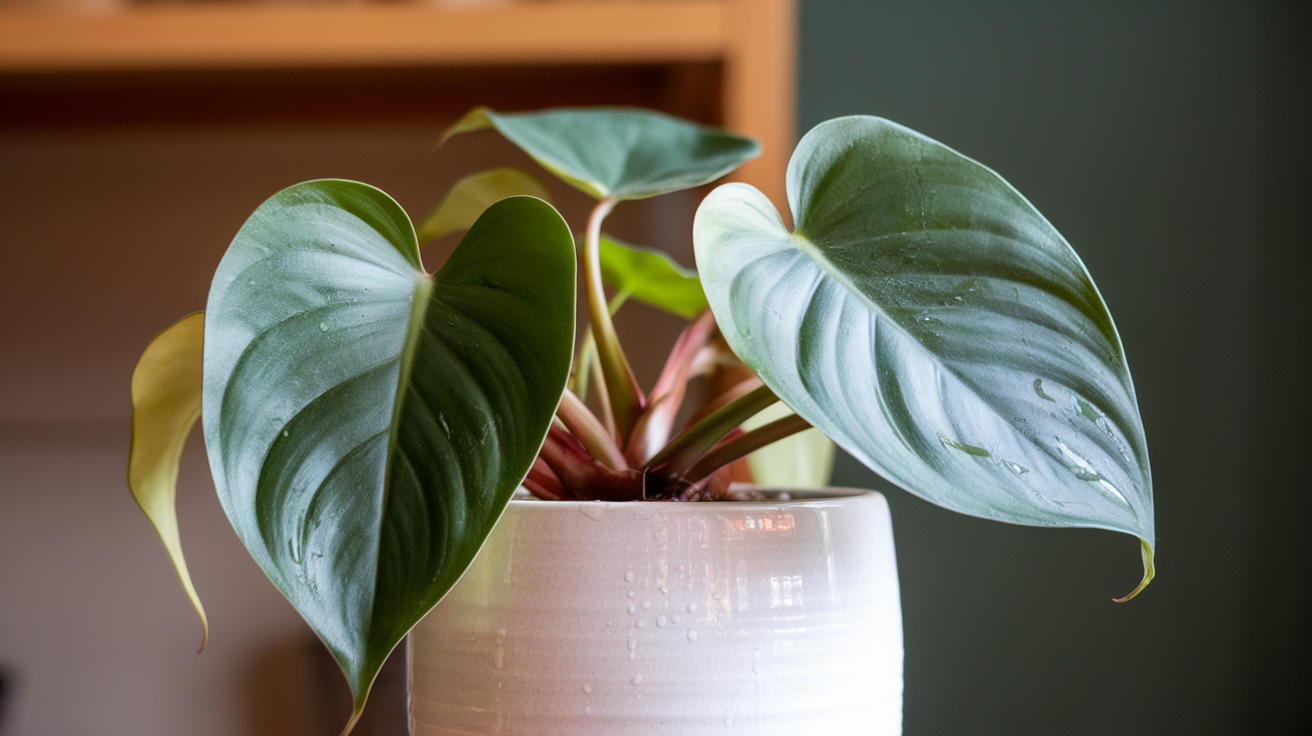 indoor heartleaf philodendron plant