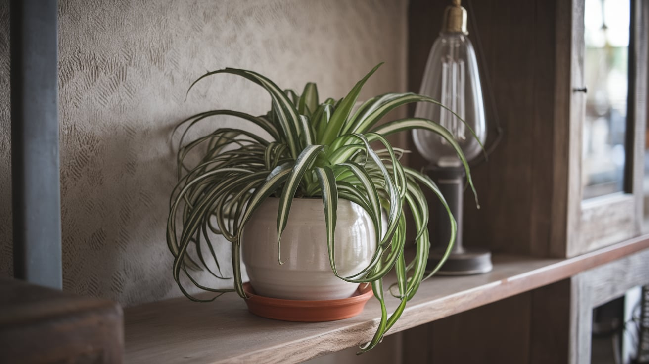 indoor spider plant
