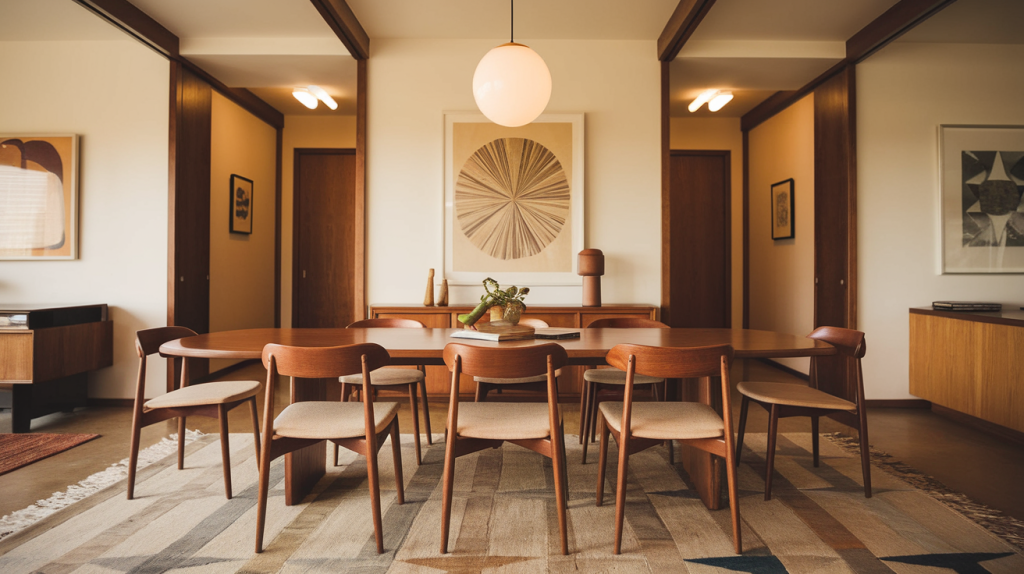 mid century modern pendant light