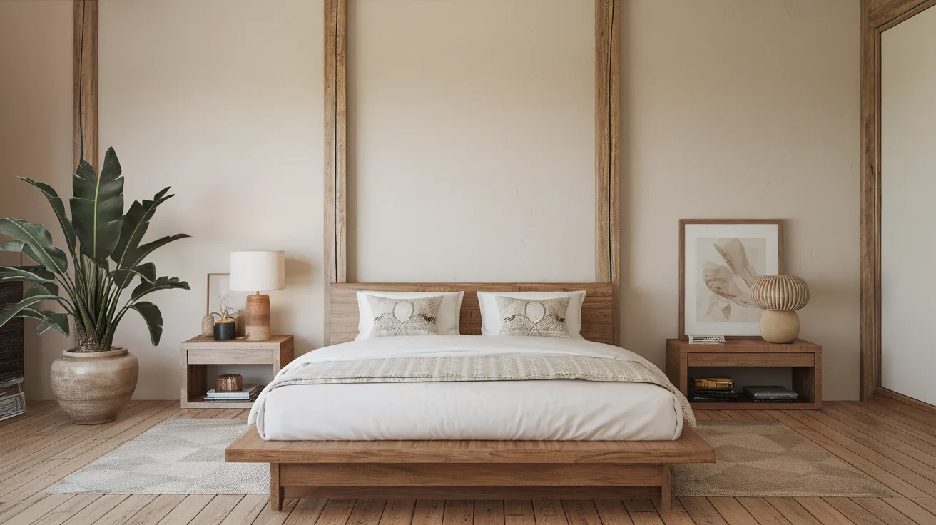 minimal decor bedroom modern rustic interior design