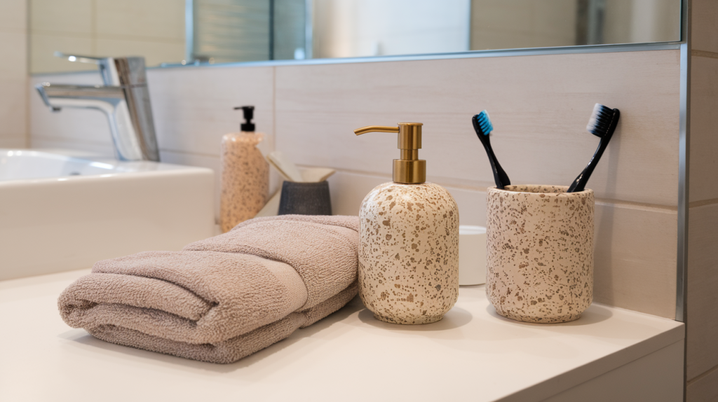 modern apartment bathroom decor