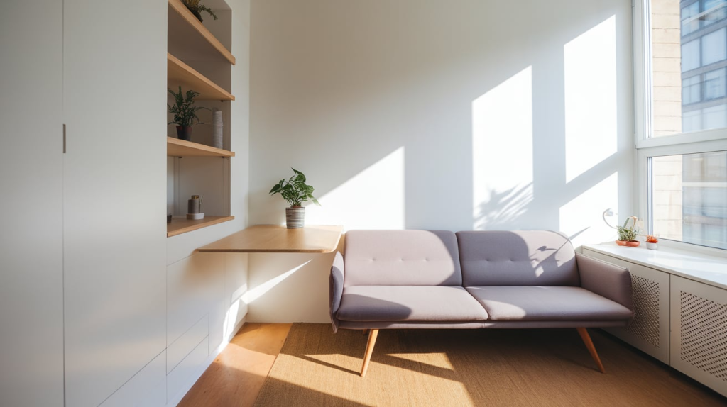 modern apartment slim furniture