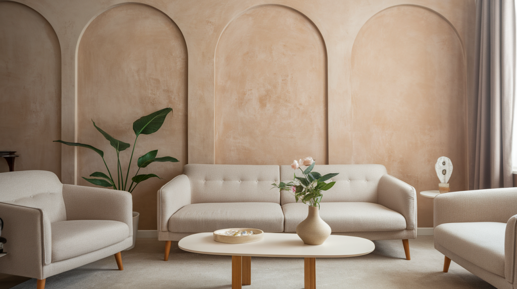 modern apartment wall texture