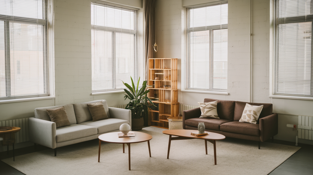 modern apartment window treatments