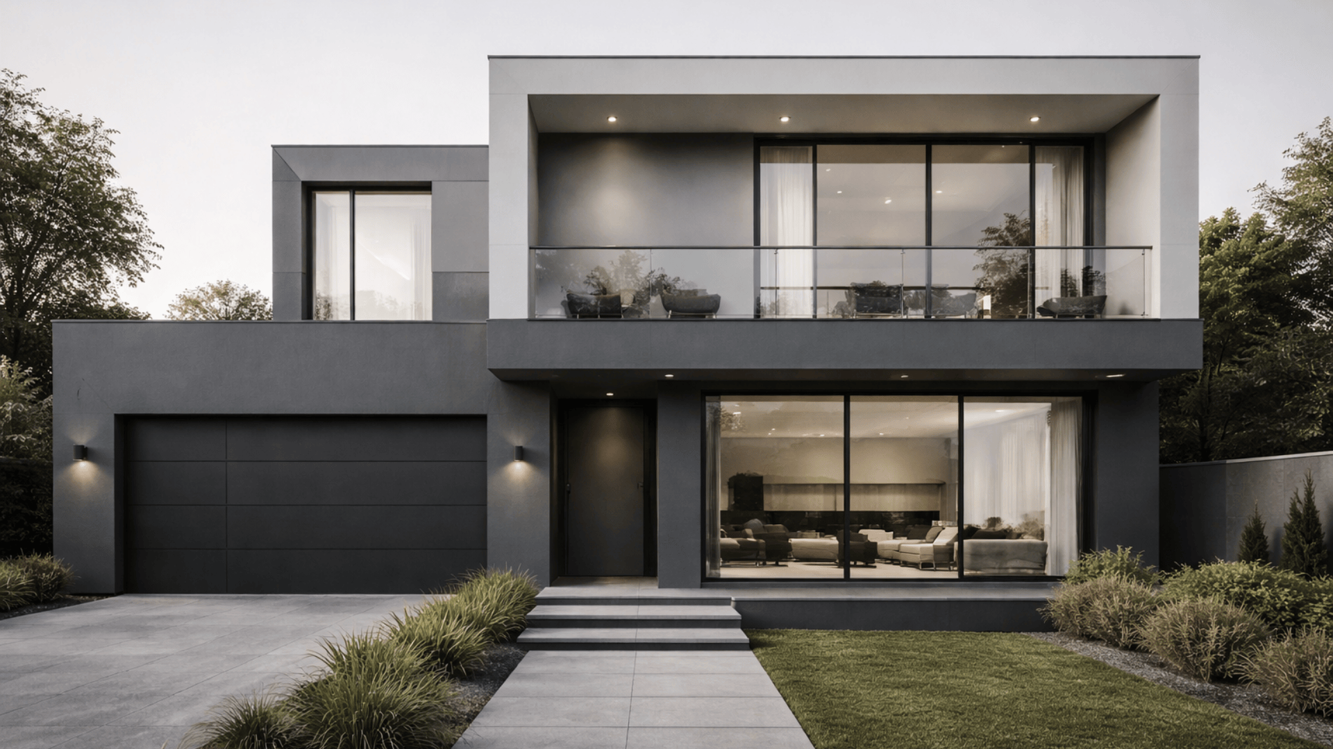 monochromatic grey gradient