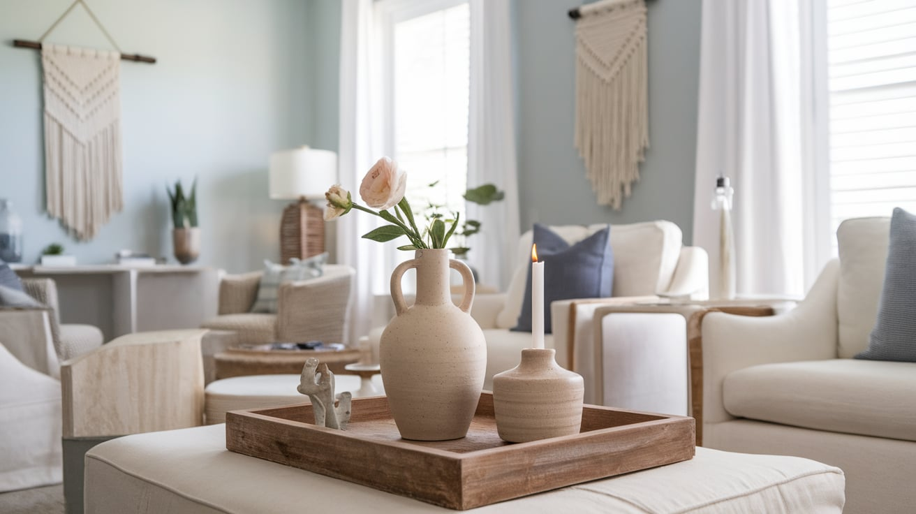 natural decor coastal living room beach decor ideas