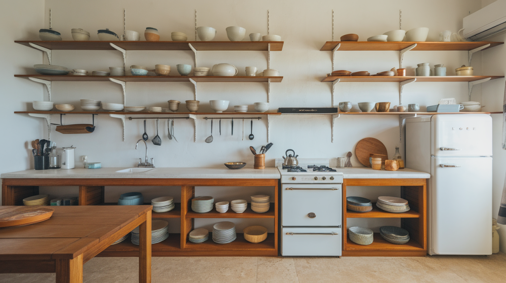 open shelving kitchen budget kitchen remodel