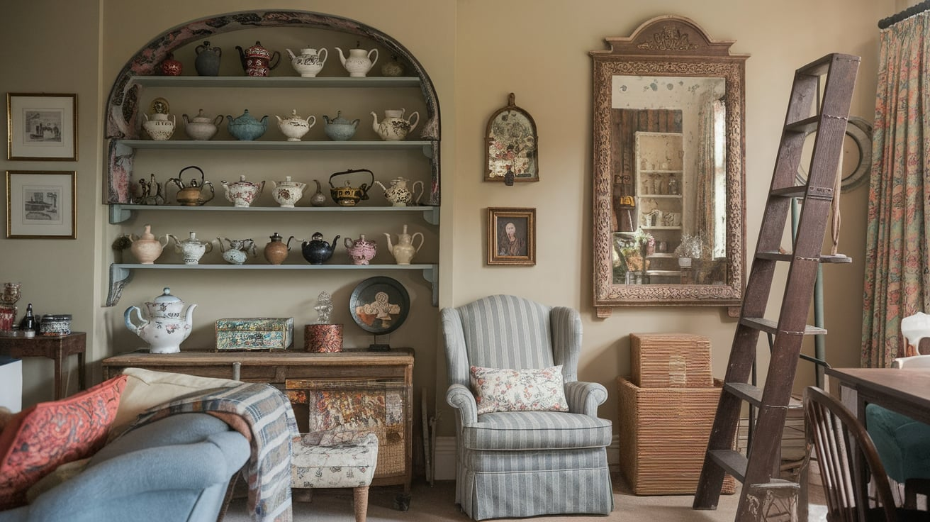 personal collections in home english cottage style