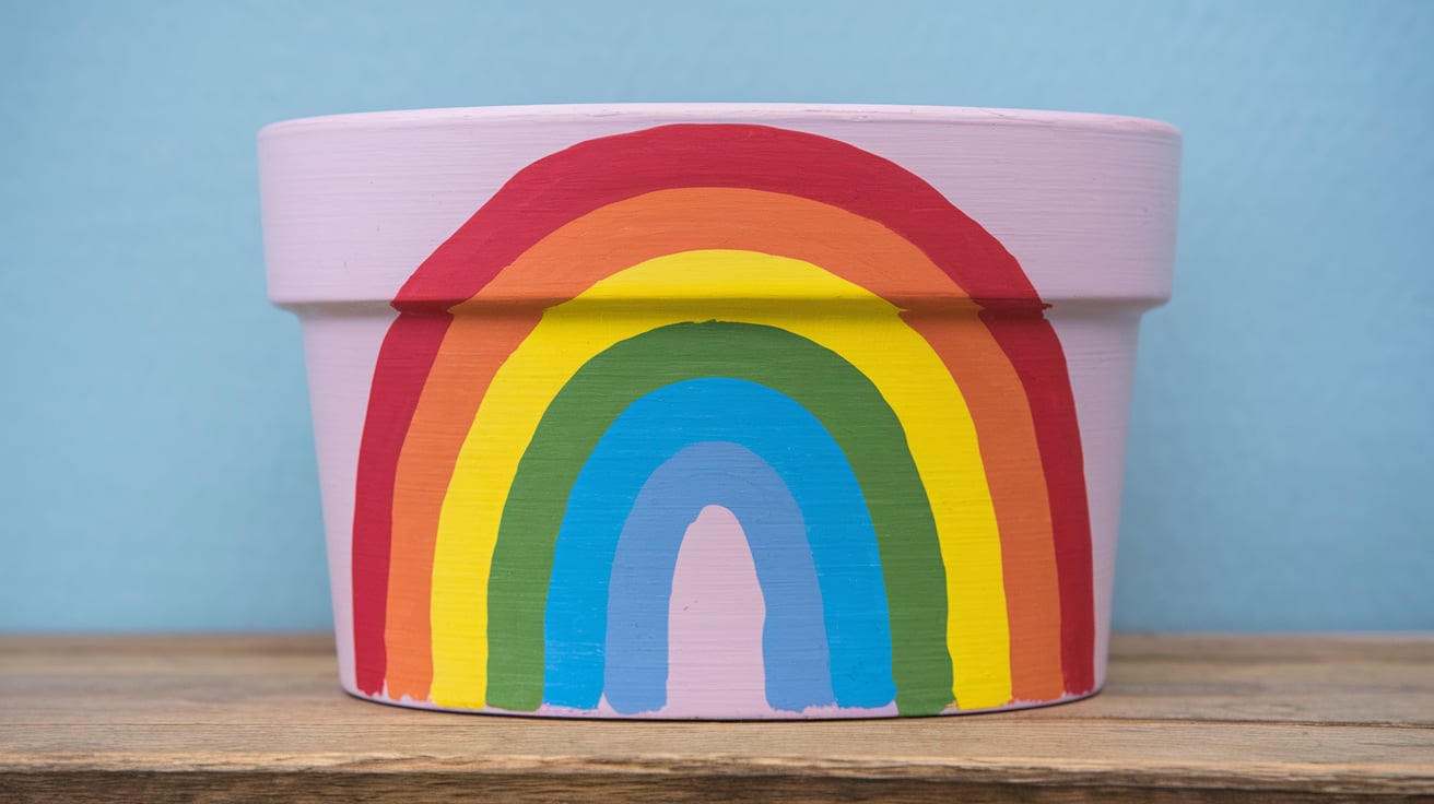 rainbow arch pots