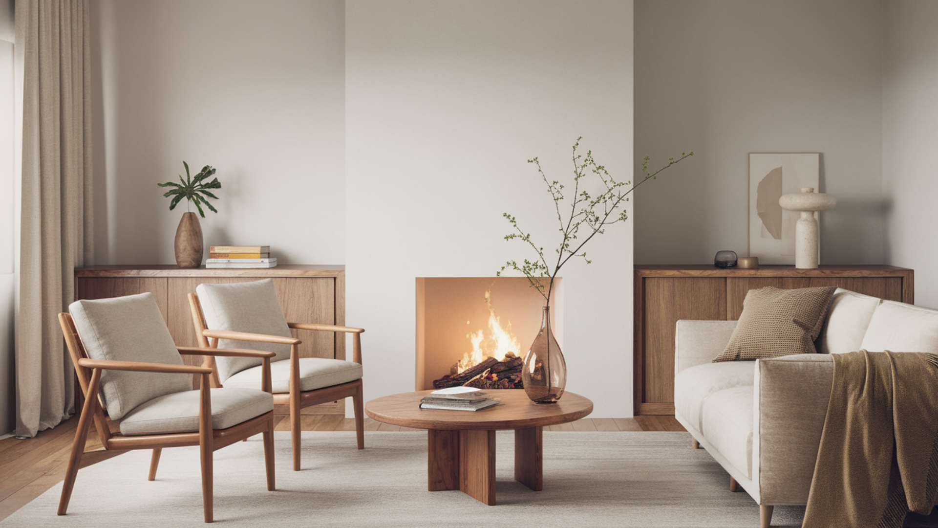 simple fireplace scandi living room scandinavian living room
