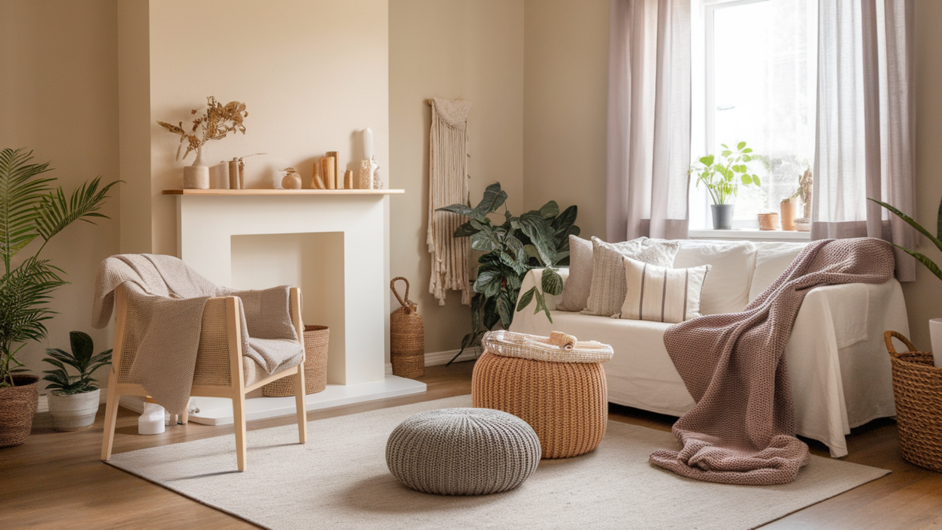 soft texture scandi living room scandinavian living room