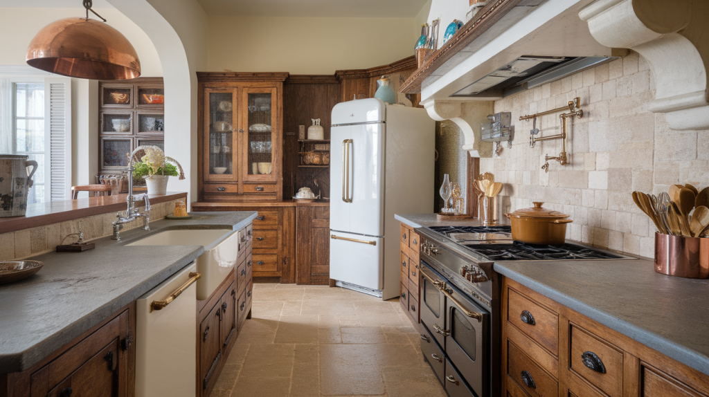 stone countertops classic style traditional kitchen