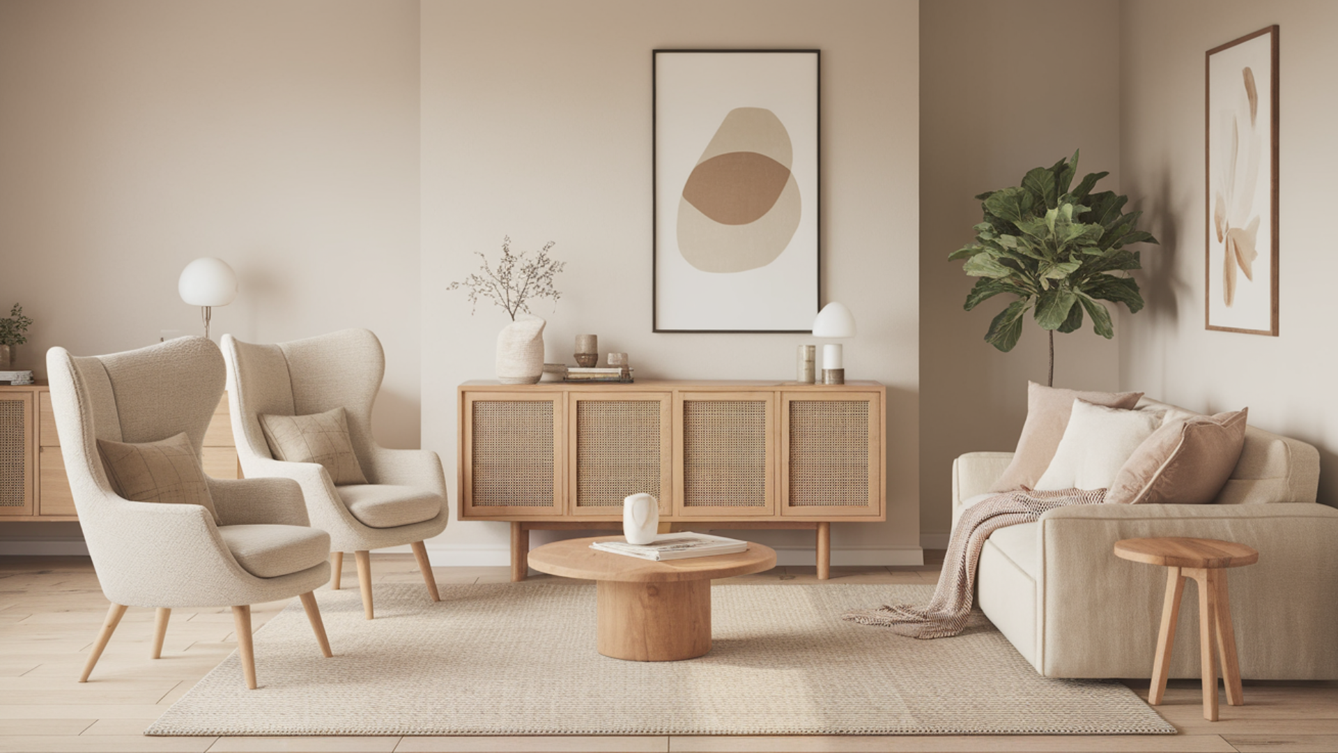 textured accent chair scandi living room scandinavian living room