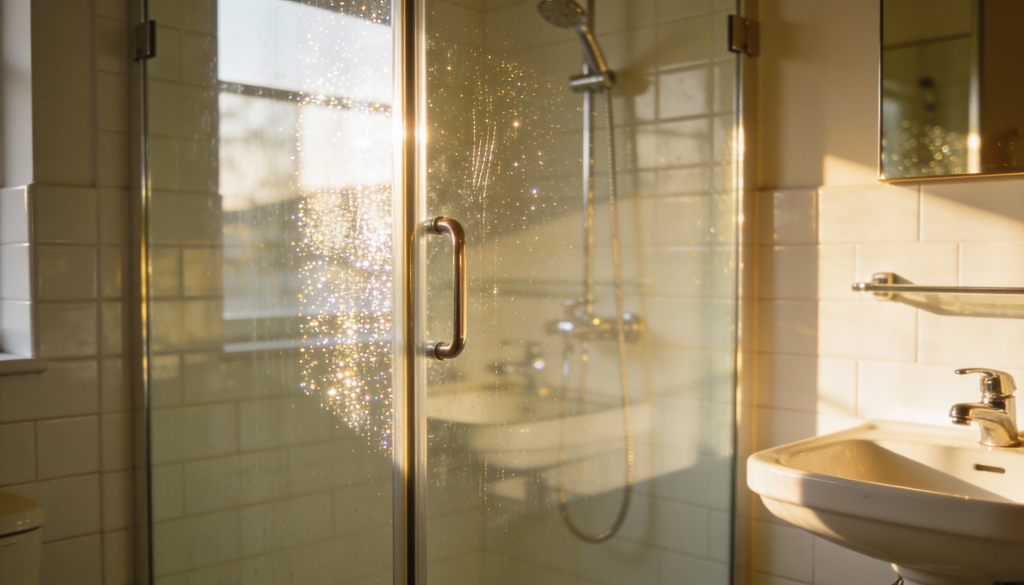 the best way to clean shower glass based on the problem