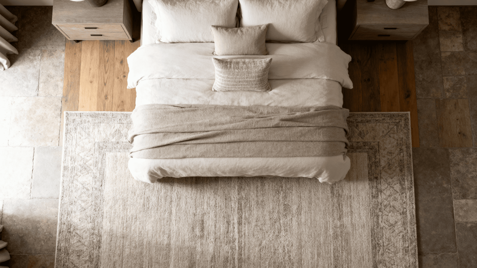 two thirds under the bed