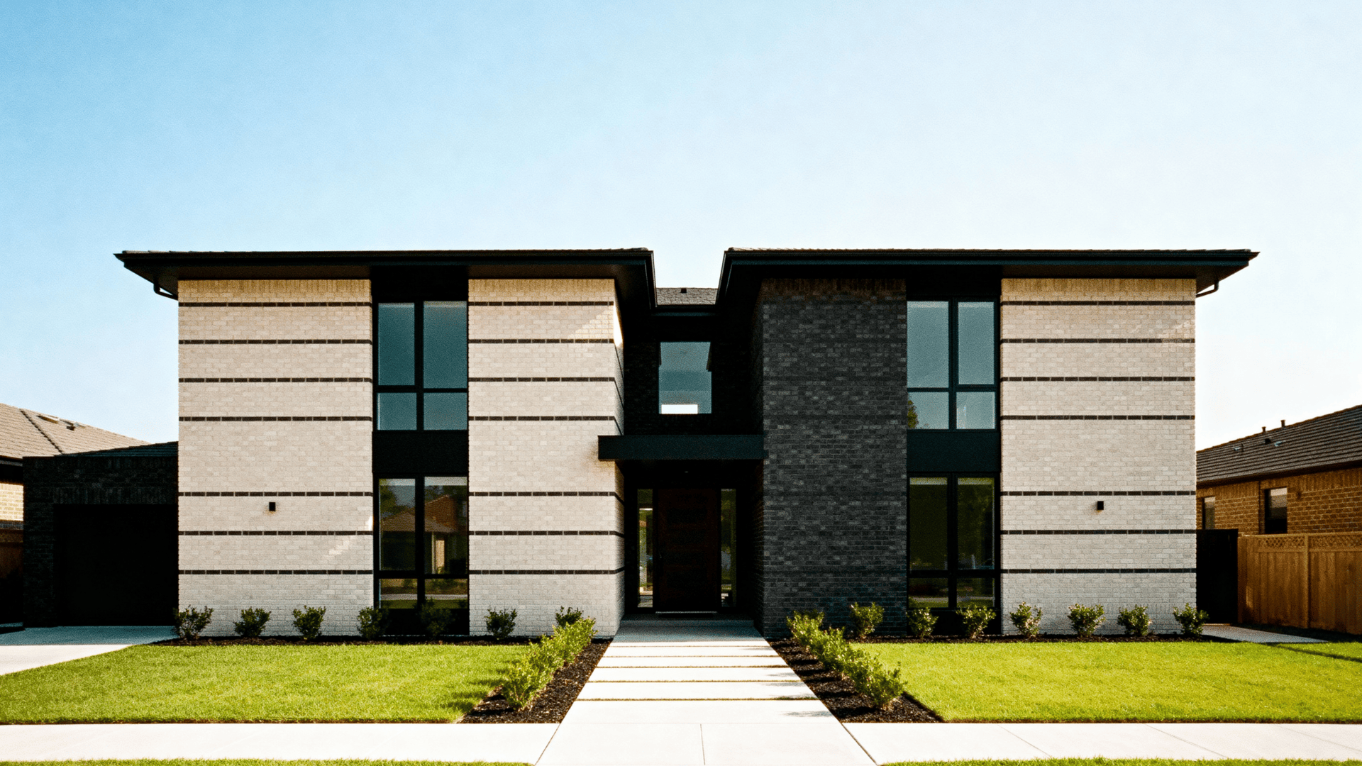 two tone brick combinations