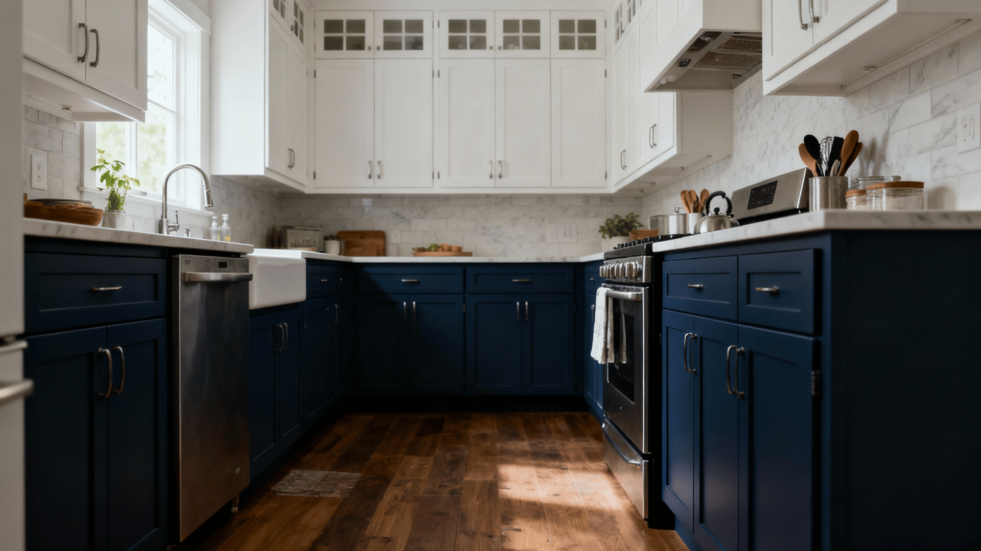 two tone cabinet symphony