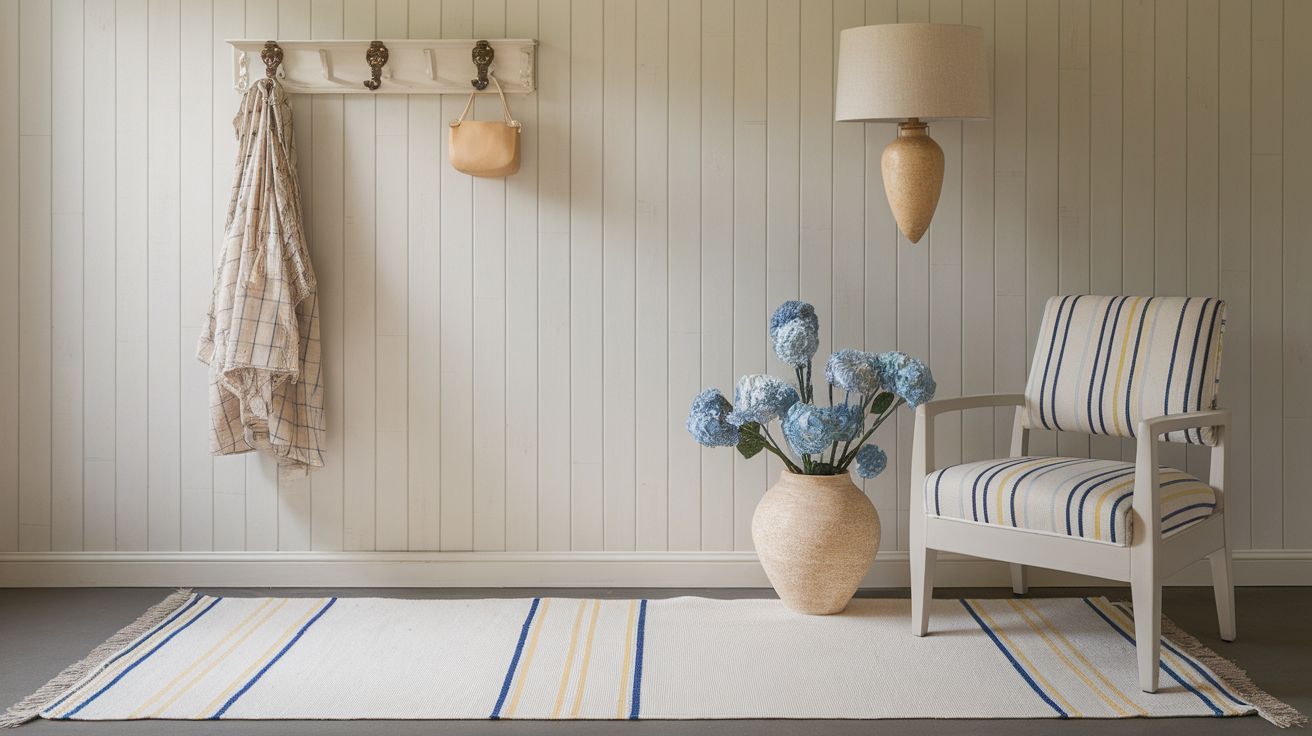 wall hooks coastal entryway beach decor ideas