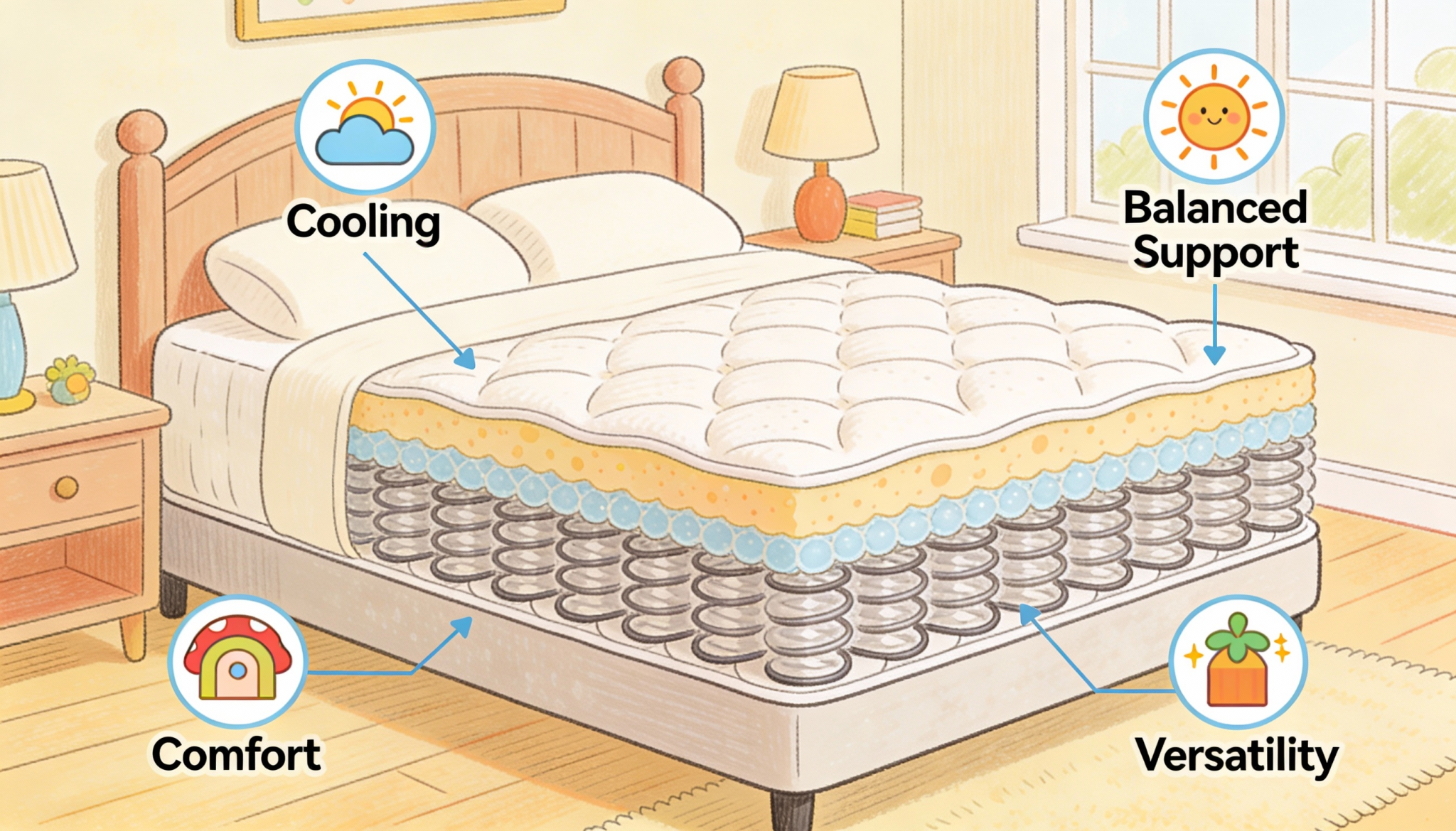 why are hybrid mattresses so popular