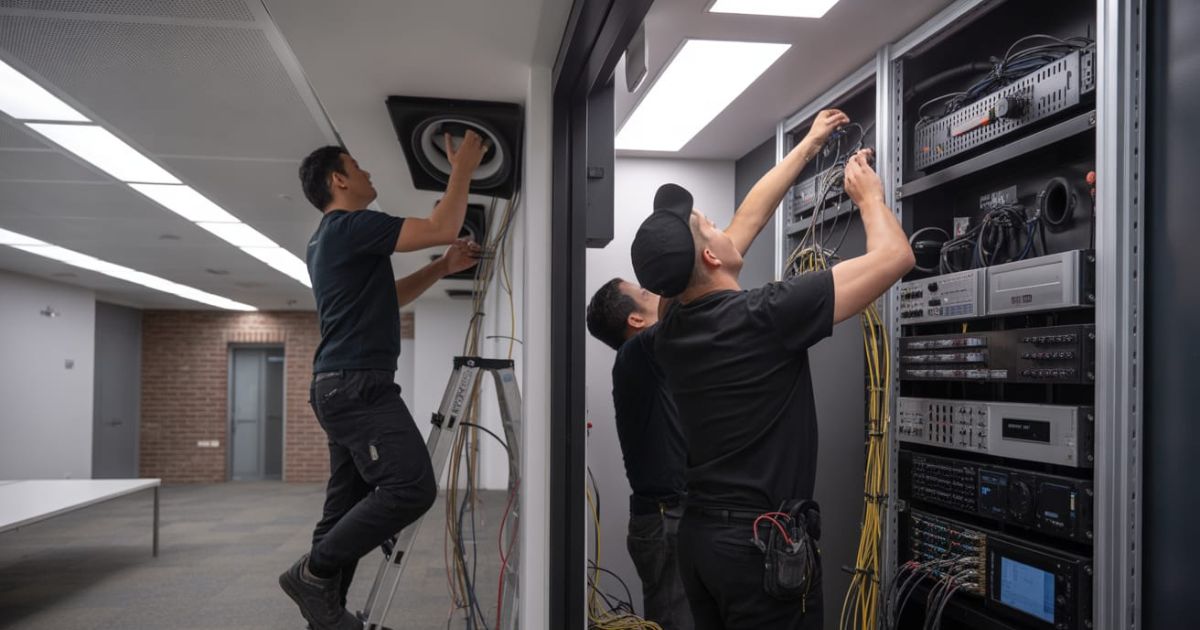 Commercial Audio Installation