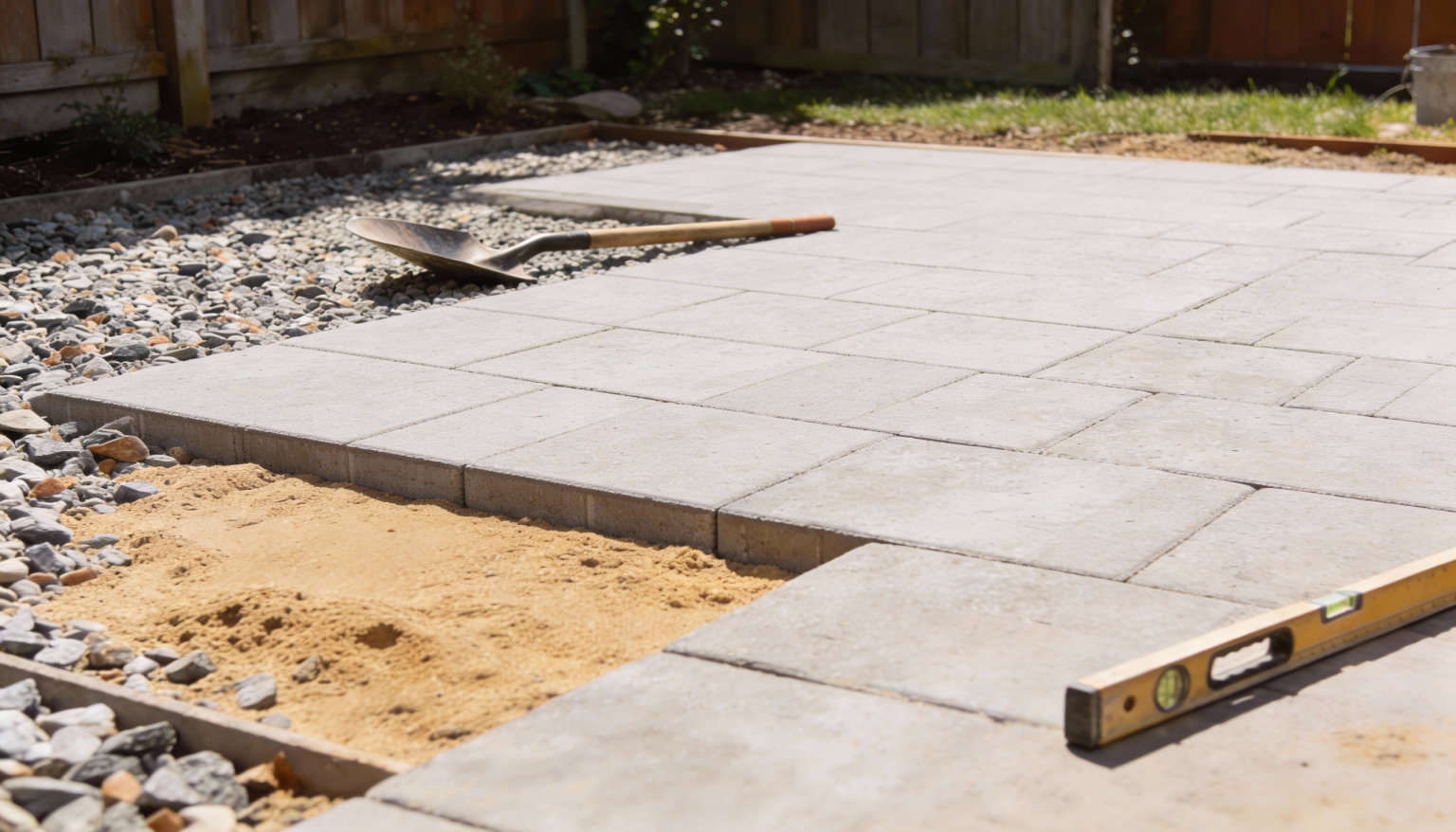 Yes, You Can Build a Paver Patio Yourself: Here’s How - A House in the ...