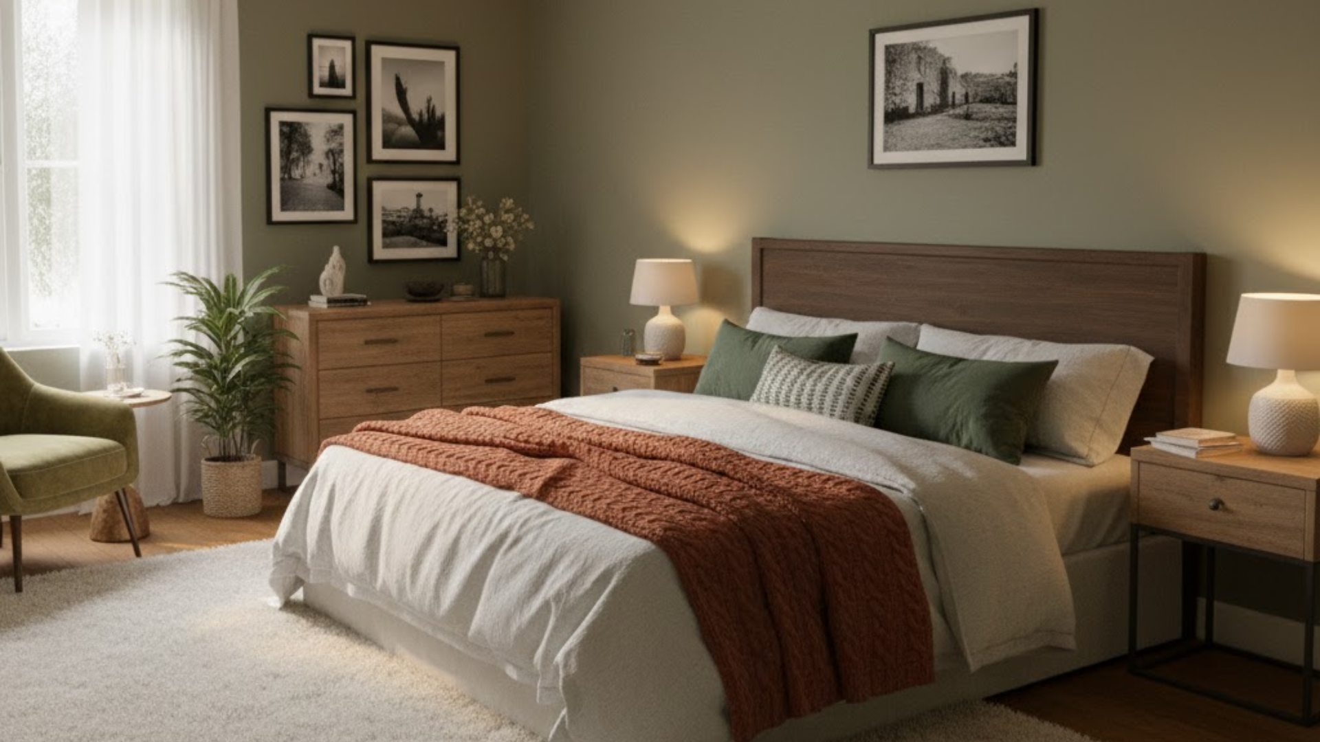 bedroom vintage vogue