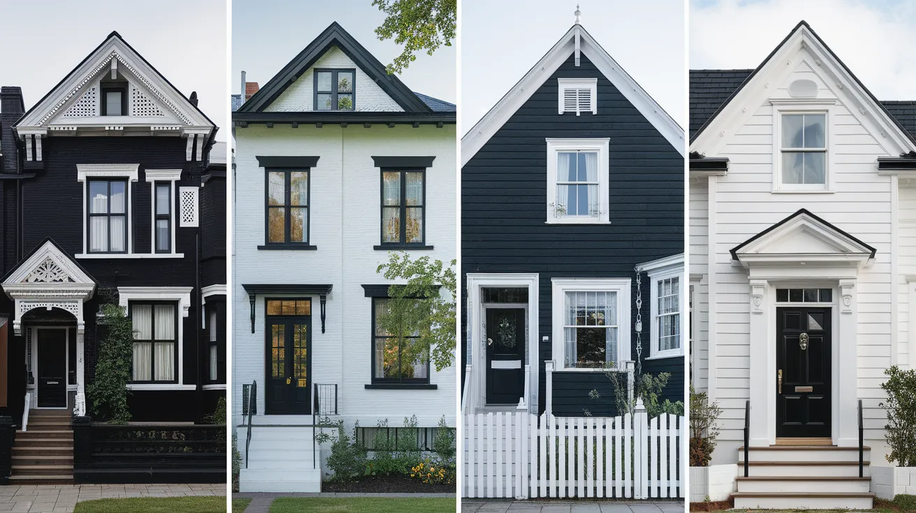 black and white house exterior ideas that always work