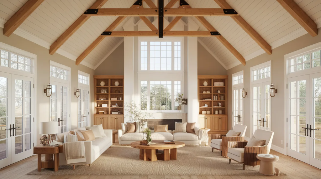 12 Cathedral Ceiling Design Ideas for Modern Homes - A House in the Hills