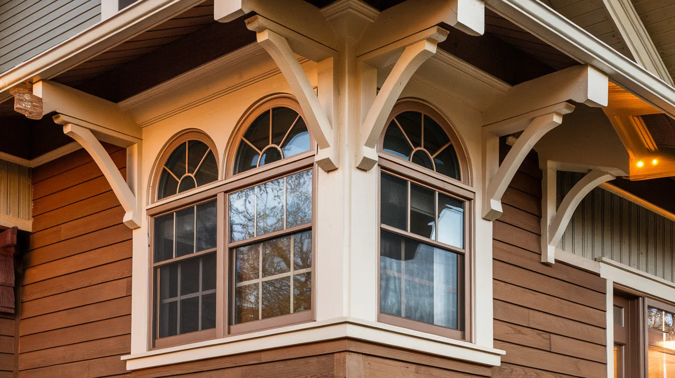 craftsman exterior window trim