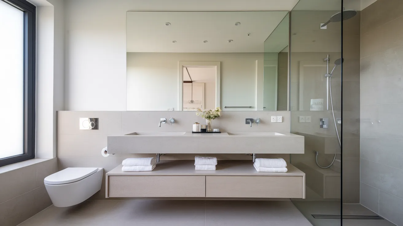 double vanity for shared bathrooms modern bathroom remodel ideas