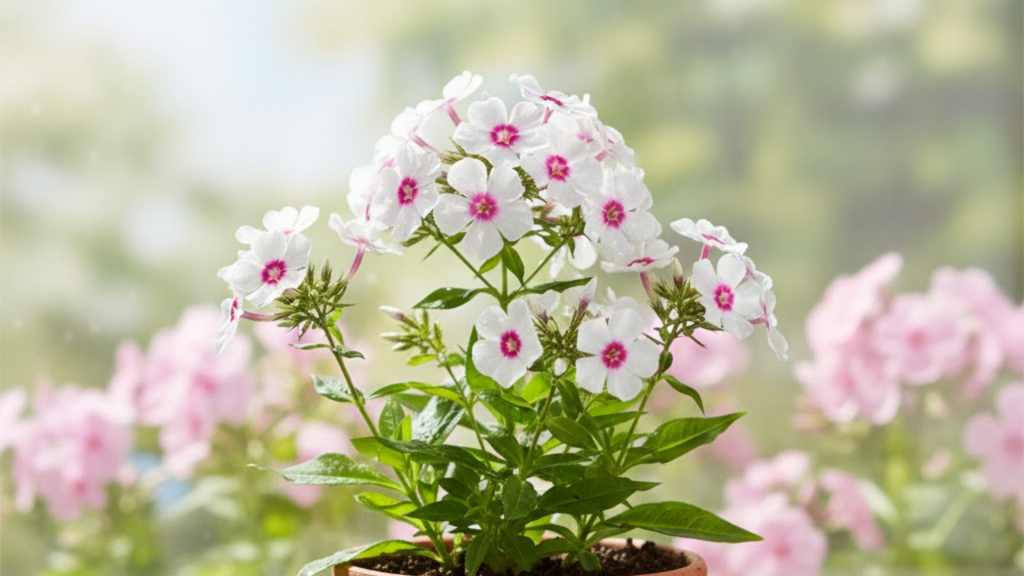 dwarf phlox easy flowers to grow in small pots