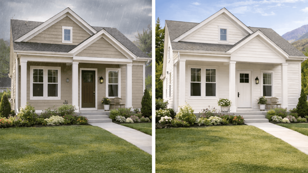 eggshell vs satin for exterior paint siding considerations