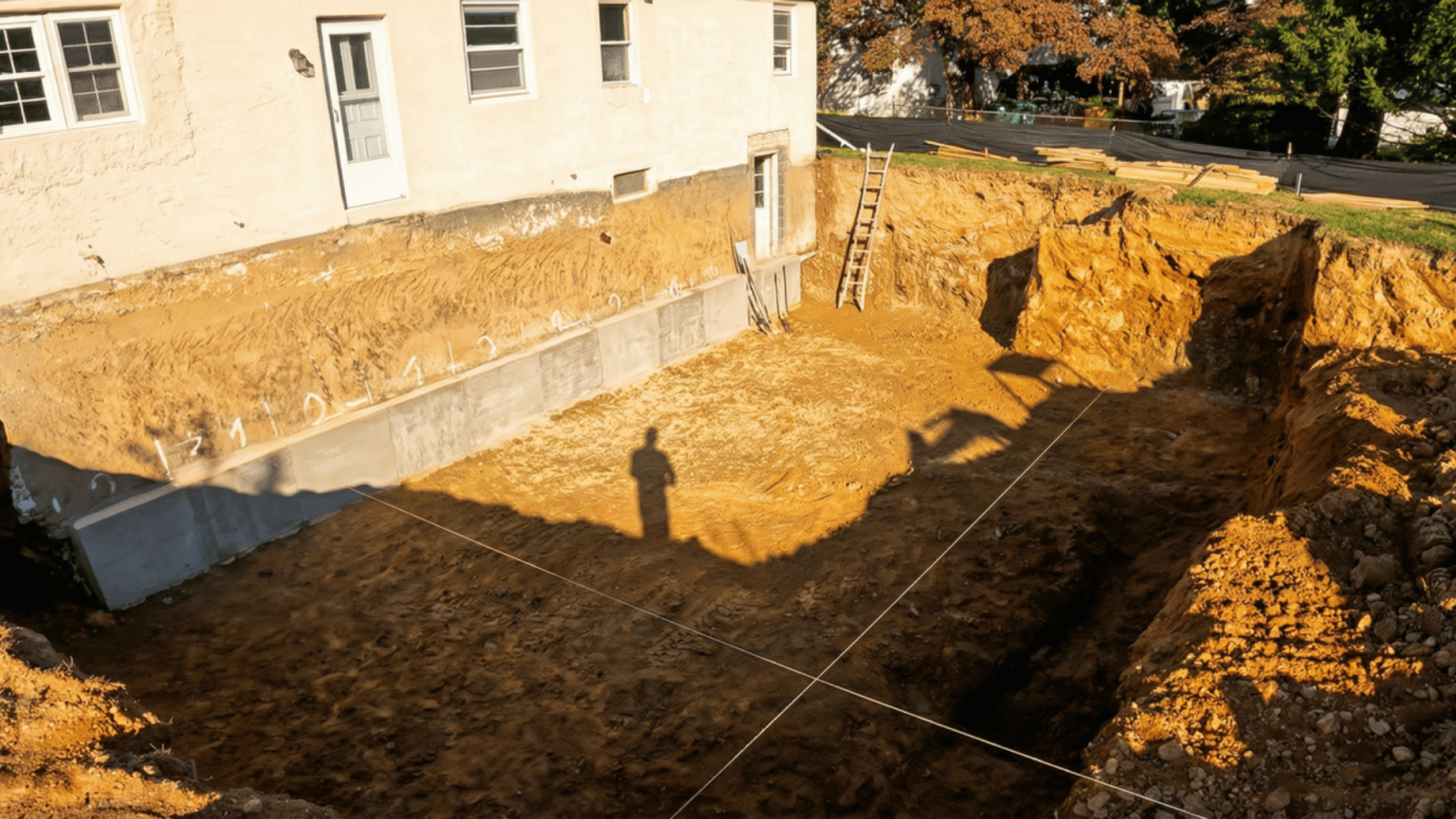 How to Build a Solid Basement Foundation - A House in the Hills