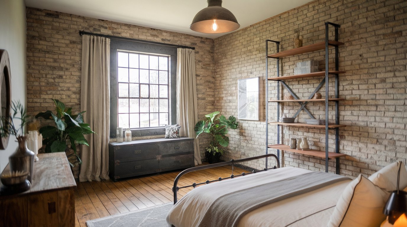 metal elements in farm,house bed