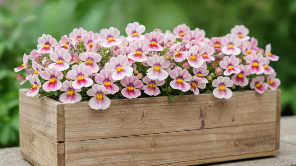 nemesia easy flowers to grow in containers