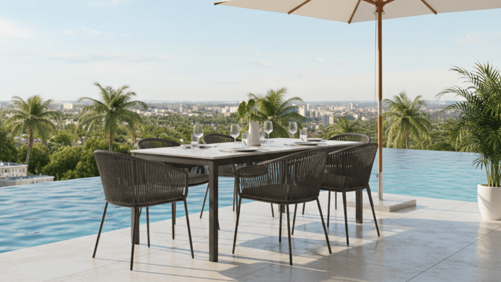 outdoor dining set