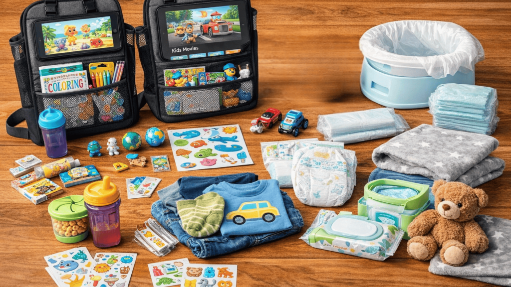 road trip necessities for kids