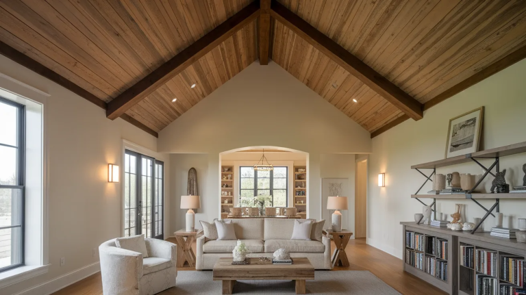 12 Cathedral Ceiling Design Ideas for Modern Homes - A House in the Hills