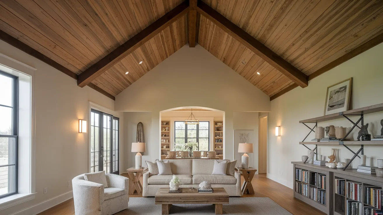 tongue and groove cathedral ceiling