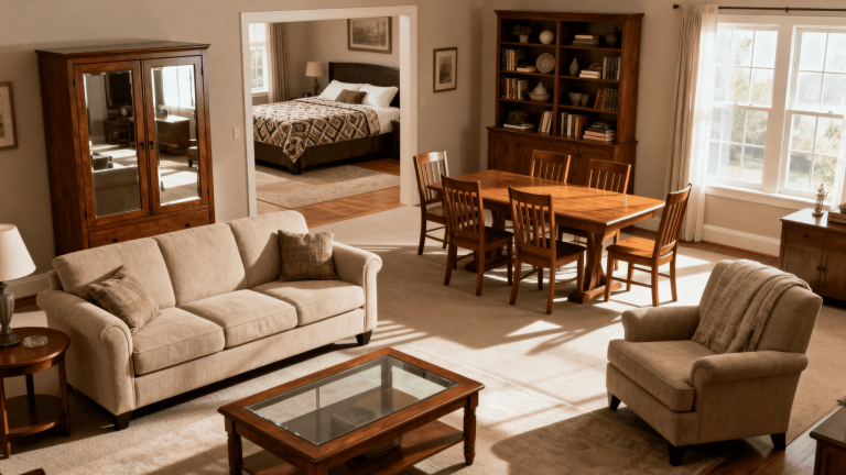 types of furniture in a house