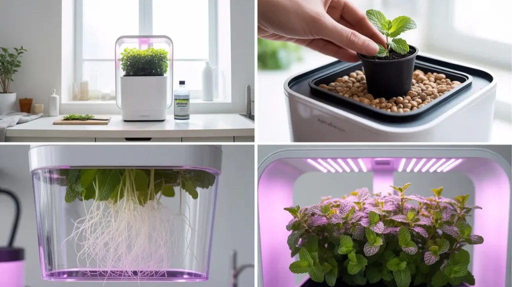 Steps to Grow Mint Hydroponically image