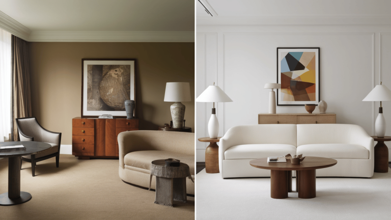 How to Distinguish Contemporary and Modern Design